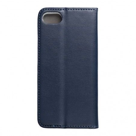 Apple iPhone SE 2022 5G Portefeuilles Smart Magneto book Marine