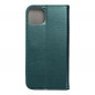 Apple iPhone 14 Plus Portefeuilles Smart Magneto book Vert foncé