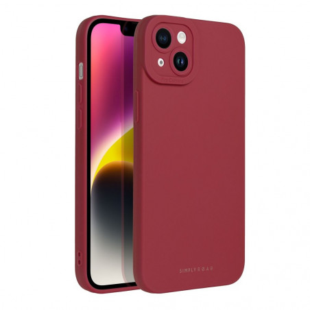 Apple iPhone 14 Plus Coque Roar Luna Monochromatique, Élégant, Un accessoire esthétique  Rouge