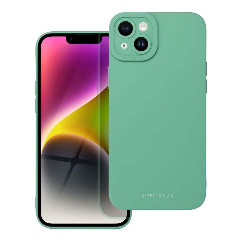 Apple iPhone 14 Plus Coque Roar Luna Monochromatique, Élégant, Un accessoire esthétique  Vert