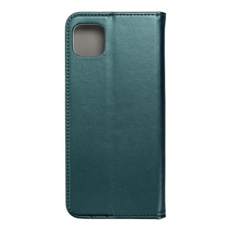 Samsung Galaxy A22 5G Portefeuilles Smart Magneto book Vert foncé
