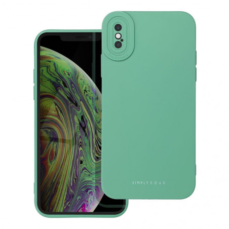 Apple iPhone X Coque Roar Luna Monochromatique, Élégant, Un accessoire esthétique  Vert