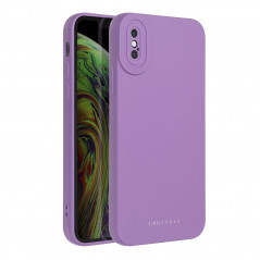 Apple iPhone XS Coque Roar Luna Monochromatique, Élégant, Un accessoire esthétique  Violet (Violet)