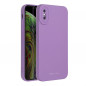 Apple iPhone XS Coque Roar Luna Monochromatique, Élégant, Un accessoire esthétique  Violet (Violet)