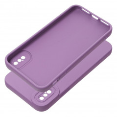 Apple iPhone XS Coque Roar Luna Monochromatique, Élégant, Un accessoire esthétique  Violet (Violet)