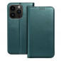 Apple iPhone 12 Portefeuilles Smart Magneto book Vert foncé