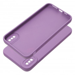 Apple iPhone XS Coque Roar Luna Monochromatique, Élégant, Un accessoire esthétique  Violet (Violet)