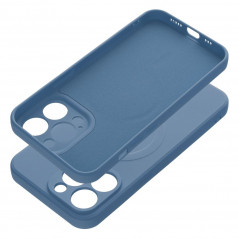 Apple iPhone 13 Pro Coque Silicone Mag Cover MagSAFE  Bleu
