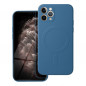 Apple iPhone 11 Pro Coque Silicone Mag Cover MagSAFE  Bleu