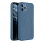 Apple iPhone 11 Pro Coque Silicone Mag Cover MagSAFE  Bleu