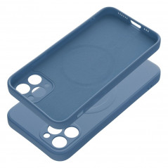 Apple iPhone 11 Pro Coque Silicone Mag Cover MagSAFE  Bleu