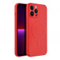 Apple iPhone 13 Pro Max Coque Silicone Mag Cover MagSAFE  Rouge