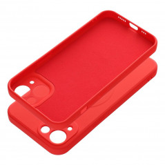 Apple iPhone 13 Coque Silicone Mag Cover MagSAFE  Rouge