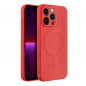 Apple iPhone 13 Pro Coque Silicone Mag Cover MagSAFE  Rouge