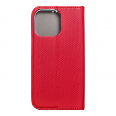 Apple iPhone 14 Pro Max Portefeuilles Smart Case Book Rouge