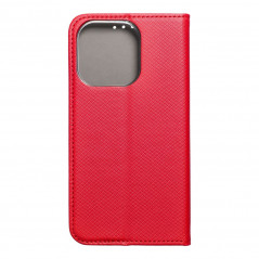 Apple iPhone 14 Pro Portefeuilles Smart Case Book Rouge