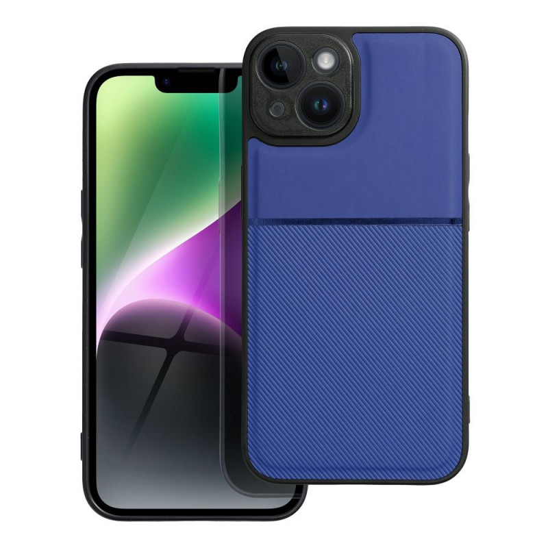 Apple iPhone 14 Coque Noble Bleu
