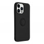 Apple iPhone 14 Pro Max Coque Silicone ring Noir