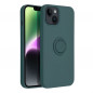 Apple iPhone 14 Coque Silicone ring Vert