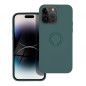 Apple iPhone 14 Pro Max Coque Silicone ring Vert