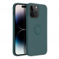 Apple iPhone 14 Pro Max Coque Silicone ring Vert