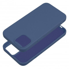 Apple iPhone 14 Coque Silicone Élégant  Bleu