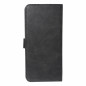 Samsung Galaxy A34 Etui universel, Portefeuilles COMMON book Élégant, Doublure douce à l'intérieur  Noir