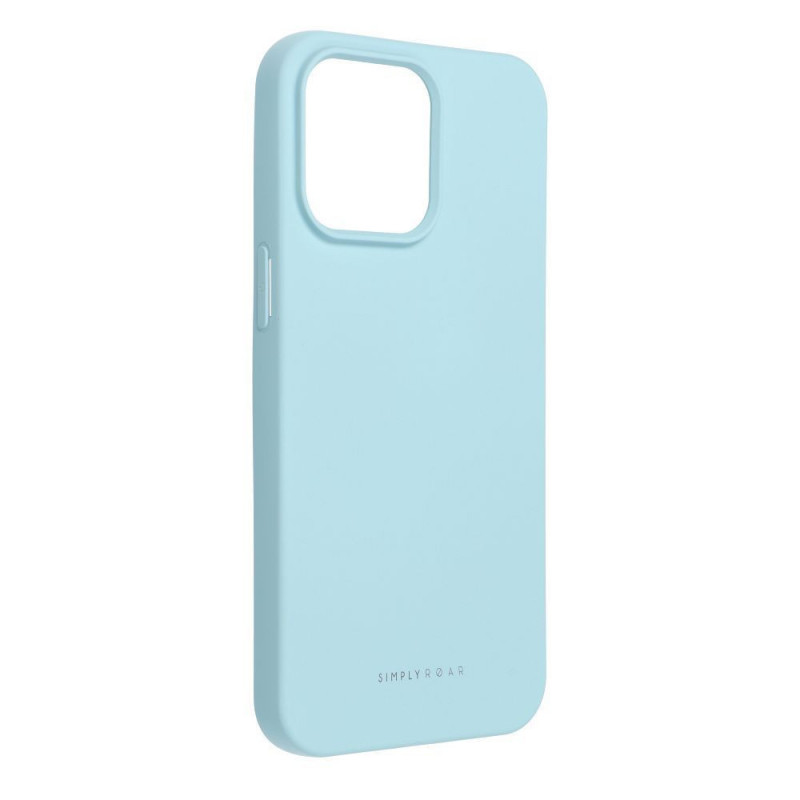 Apple iPhone 15 Pro Max Coque Roar Space Monochromatique, Élégant  Bleu ciel