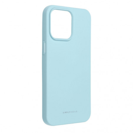 Apple iPhone 15 Pro Max Coque Roar Space Monochromatique, Élégant  Bleu ciel