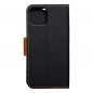 Apple iPhone 15 Portefeuilles Canvas Book Noir