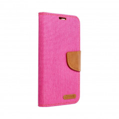 Apple iPhone 15 Pro Max Portefeuilles Canvas Book Rose