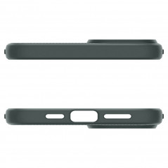 Apple iPhone 15 Coque Spigen  Liquid Air Vert abysses