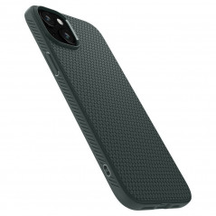 Apple iPhone 15 Coque Spigen  Liquid Air Vert abysses