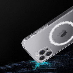 Apple iPhone 15 Pro Coque Clear Mag Cover MagSAFE  Transparent