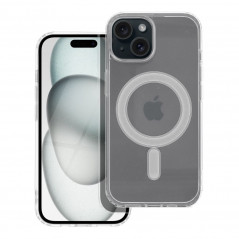 Apple iPhone 15 Coque Clear Mag Cover MagSAFE  Transparent