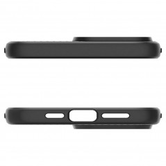 Apple iPhone 15 Pro Max Coque Spigen  Liquid Air Noir mat