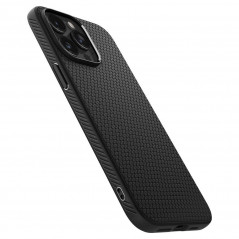 Apple iPhone 15 Pro Max Coque Spigen  Liquid Air Noir mat