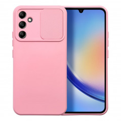 Samsung Galaxy A34 Coque Slide Rose clair