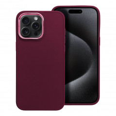 Apple iPhone 15 Pro Max Coque FRAME Élégant  Violet (Purple)