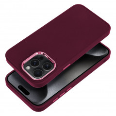 Apple iPhone 15 Pro Max Coque FRAME Élégant  Violet (Purple)