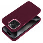 Apple iPhone 15 Pro Max Coque FRAME Élégant  Violet (Purple)