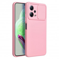 XIAOMI Redmi Note 12 5G Coque Slide Rose clair