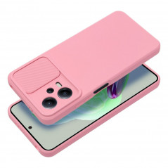 XIAOMI Redmi Note 12 5G Coque Slide Rose clair
