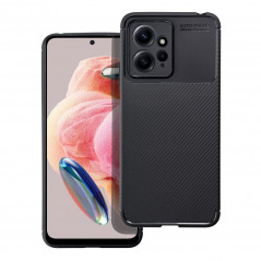 XIAOMI Redmi Note 12 4G Coque Carbon premium Élégant  Noir
