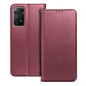 Motorola Moto G14 Portefeuilles Smart Magneto book Bourgogne