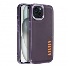 Apple iPhone 15 Coque MILANO Pourpre foncé