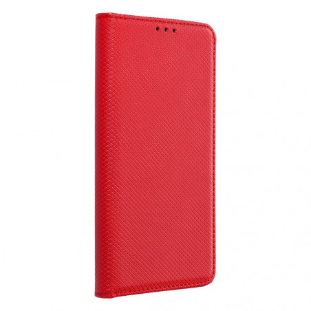 Apple iPhone 15 Pro Portefeuilles Smart Case Book Rouge
