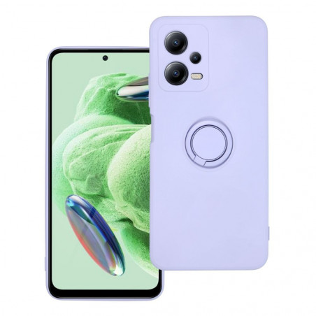 XIAOMI Redmi Note 12 5G Coque Silicone ring Violet (Violet)