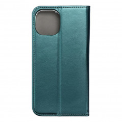 Apple iPhone 15 Portefeuilles Smart Magneto book Vert foncé