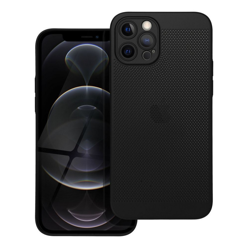 Apple iPhone 12 Pro Coque Breezy Noir